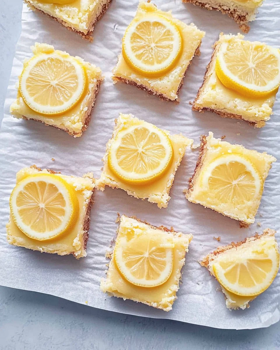 Cream Cheese Lemon Bars
