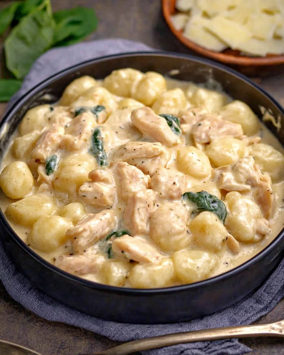 Creamy Chicken Gnocchi