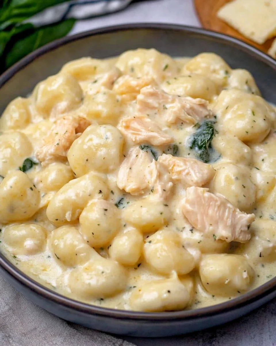 Creamy Chicken Gnocchi Creamy Chicken Gnocchi