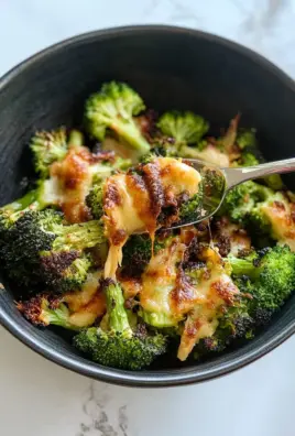 Crispy Cheese Baked Broccoli