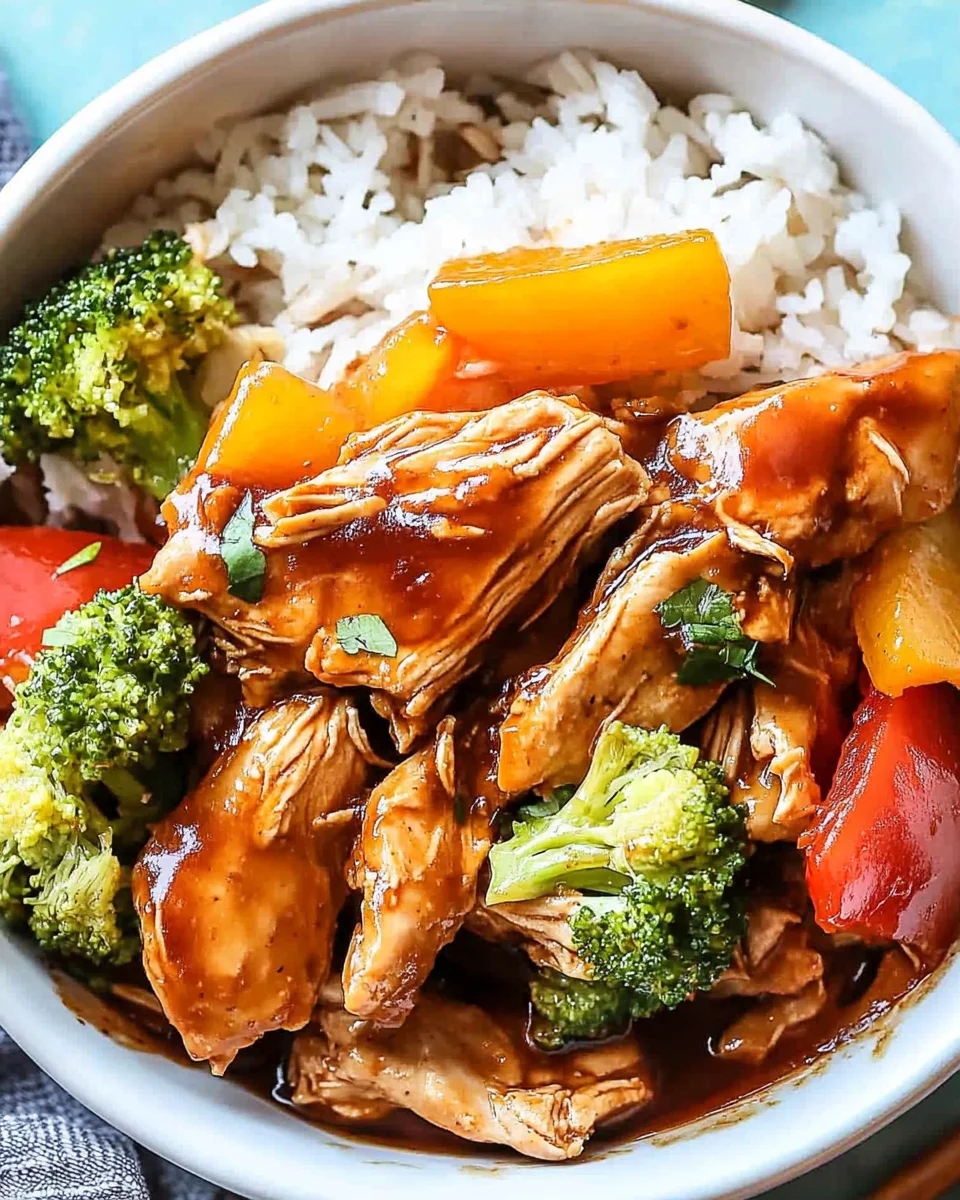 Crock Pot Teriyaki Chicken
