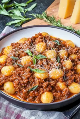 Gnocchi Bolognese