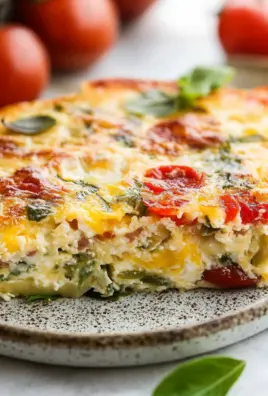 Healthy Cottage Cheese Egg Bake