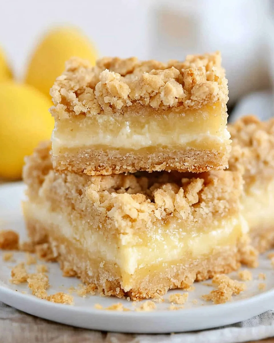 Homemade Lemon Crumb Bars