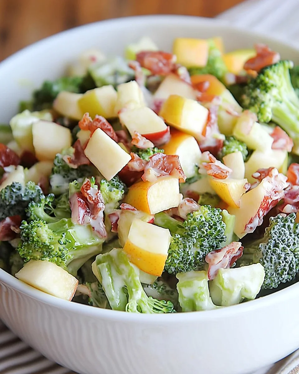 Honeycrisp Apple and Broccoli Salad