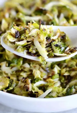 Keto Shredded Brussels Sprouts
