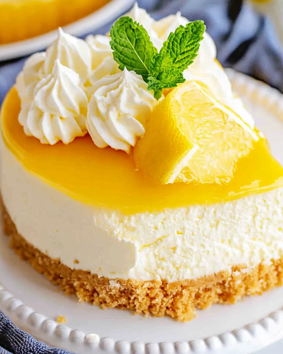 Lemon Cheesecake