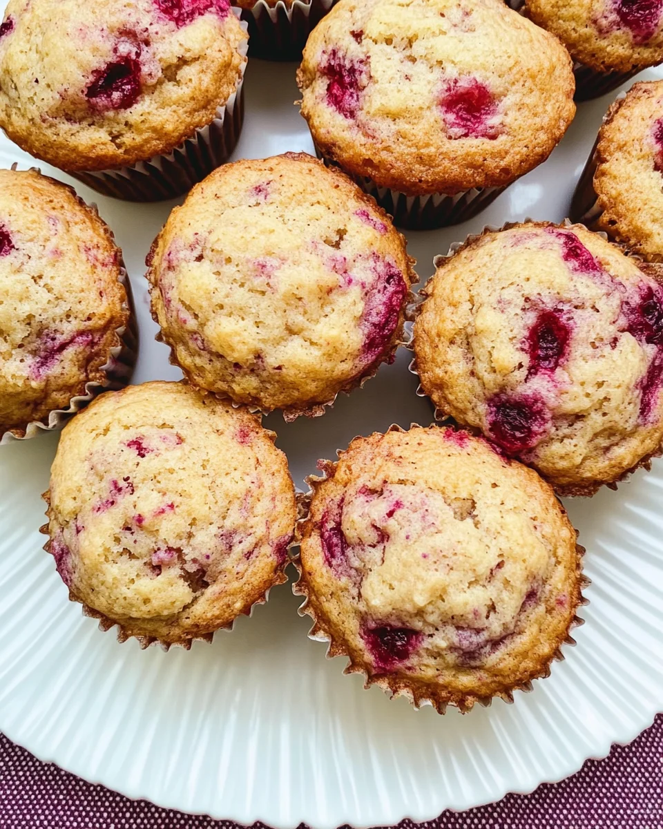 Lemon Raspberry Muffins