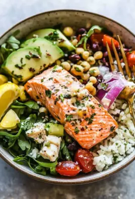 Mediterranean Salmon Bowl