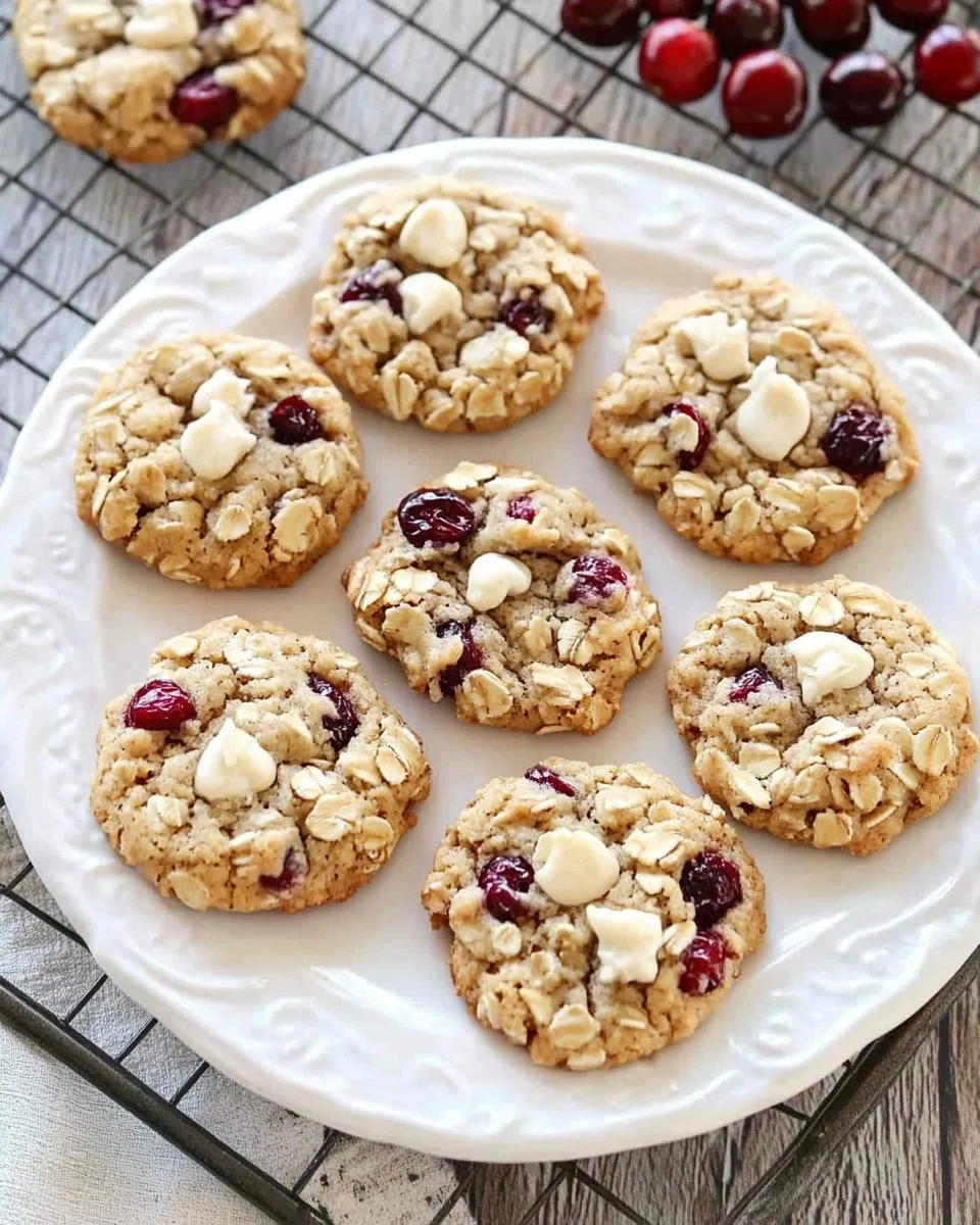Oatmeal Cranberry Cookies