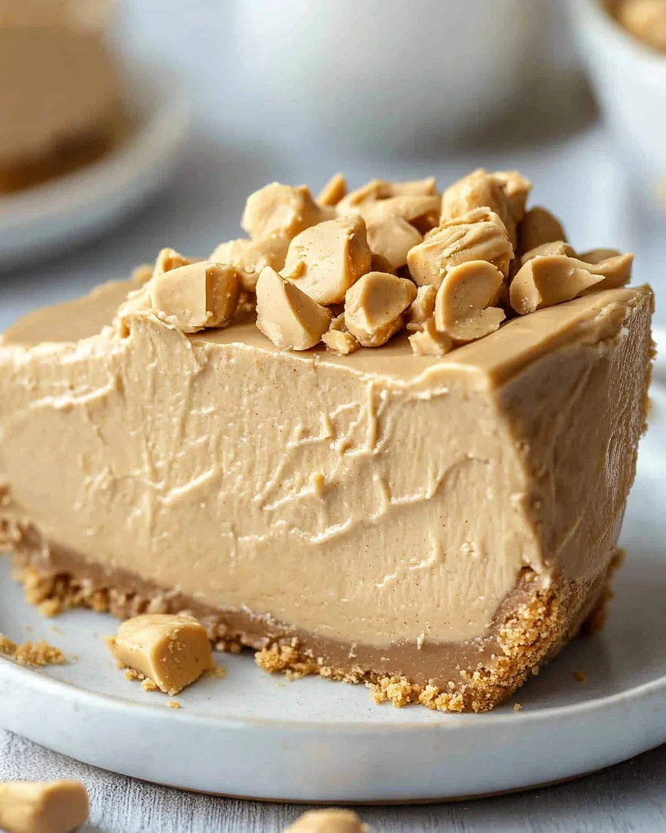 Old Fashioned Peanut Butter Pie