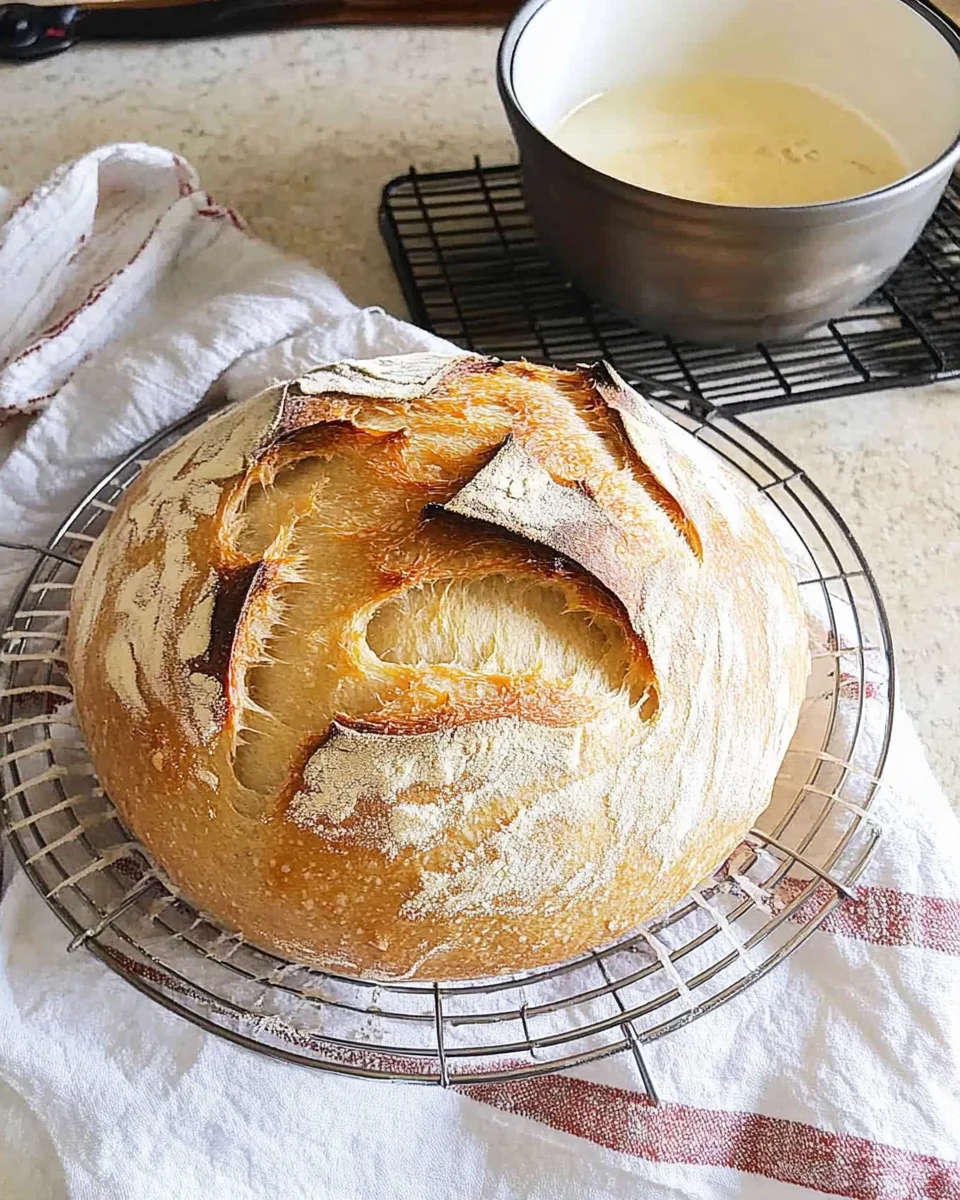 Speedy Same Day Sourdough Bread Recipe