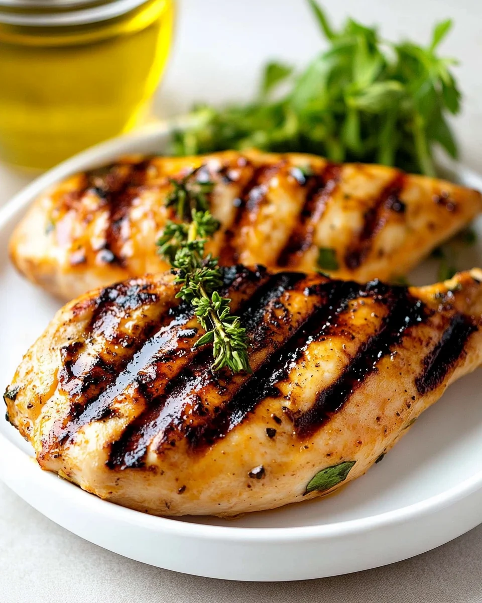 The Best Grilled Chicken Fillet