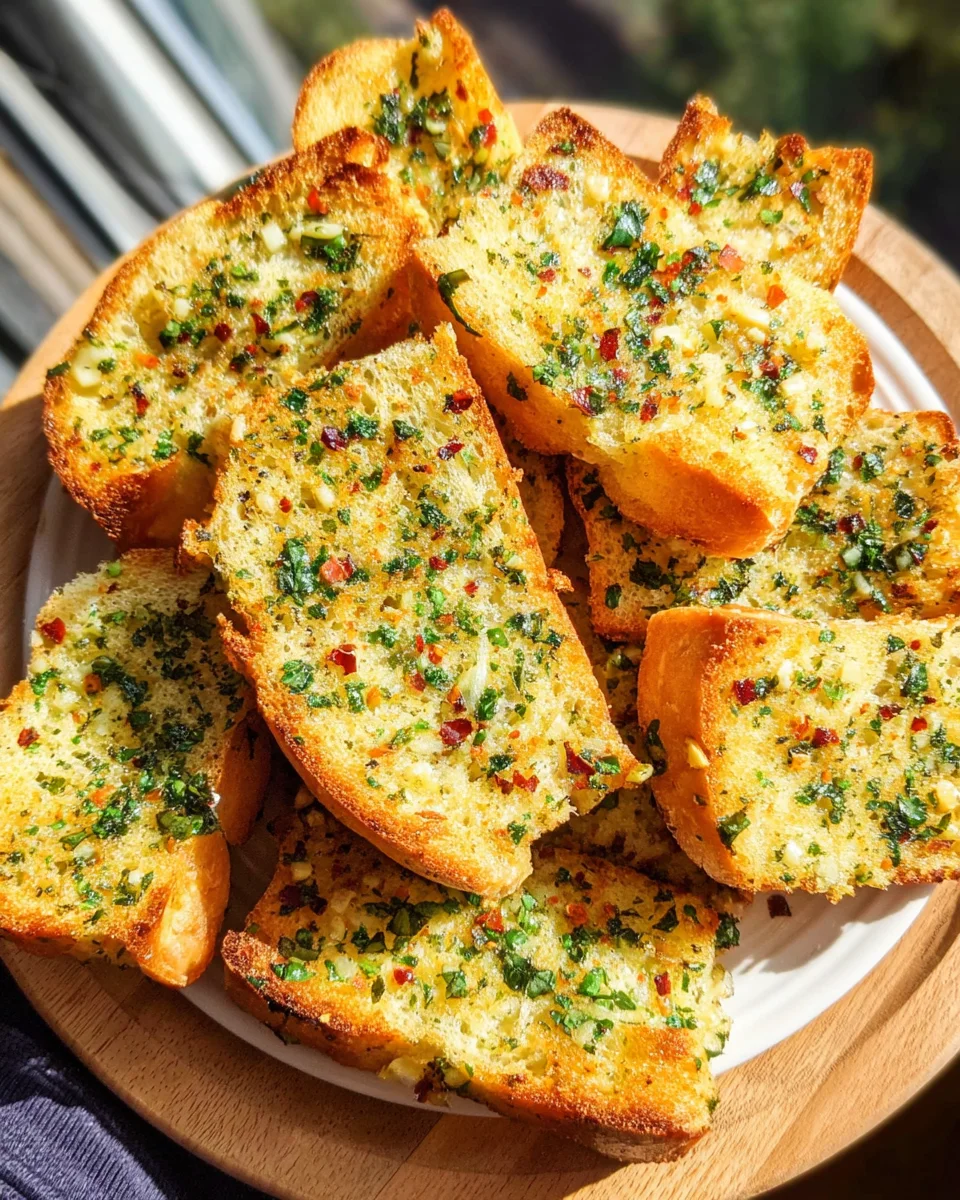 10-Minute Air Fryer Garlic Bread