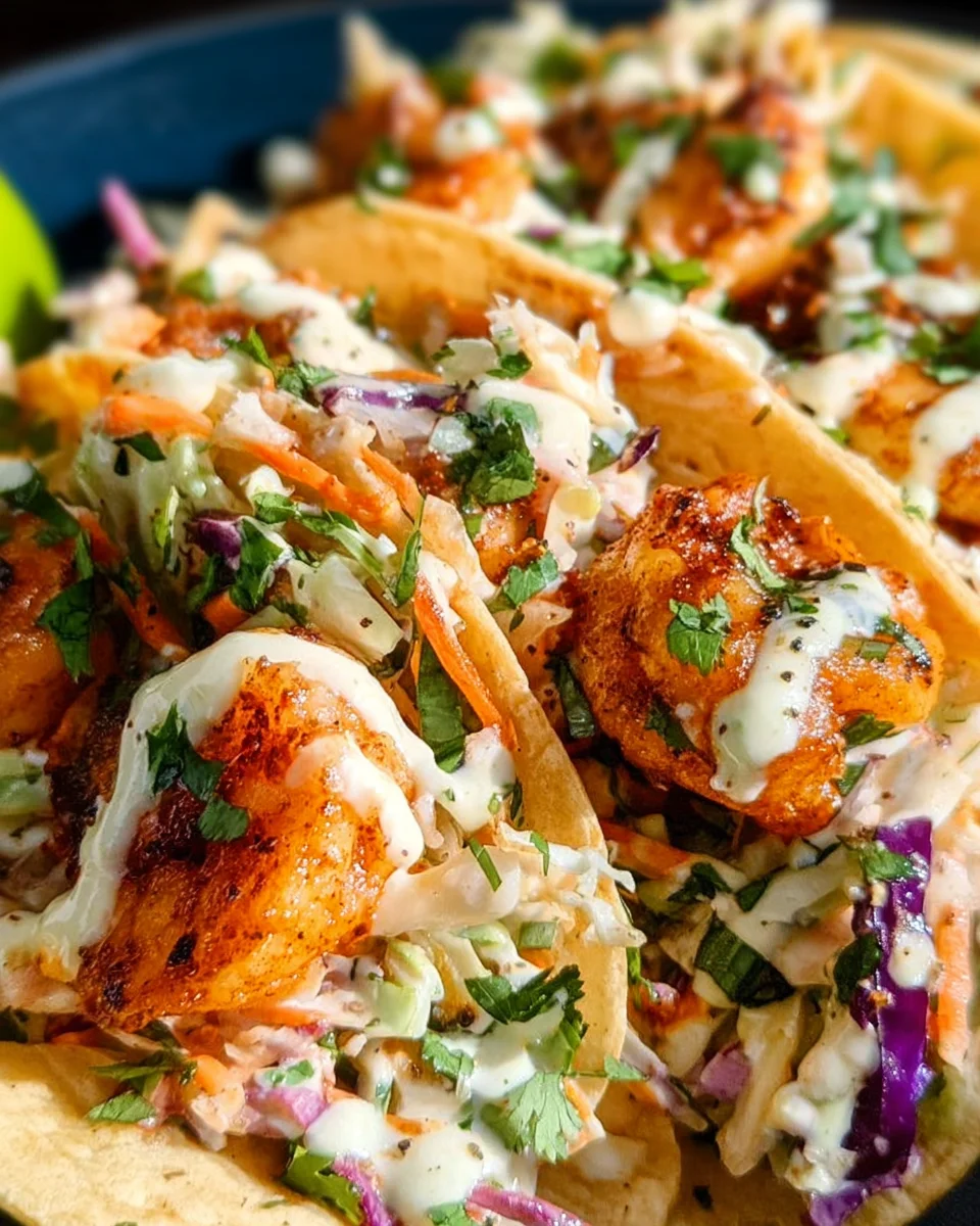 15 Minute Easy Shrimp Tacos Recipe