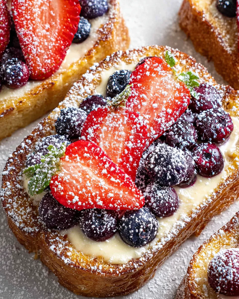 Air Fryer Yogurt Custard Toast