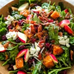 Autumn Salad with Apple Cider Vinaigrette