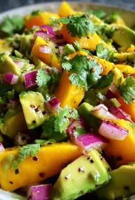 Avocado Mango Salad