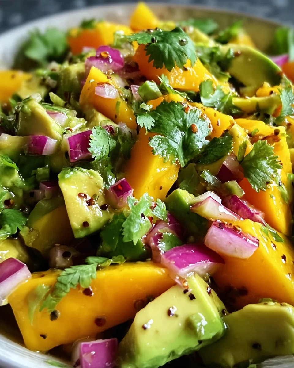 Avocado Mango Salad 22 Avocado Mango Salad