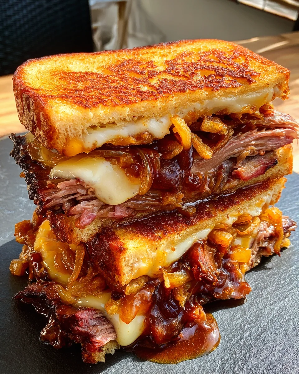 BBQ Brisket Melts 24 BBQ Brisket Melts