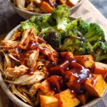 BBQ Chicken & Roasted Sweet Potato Bowls 20 BBQ Chicken & Roasted Sweet Potato Bowls
