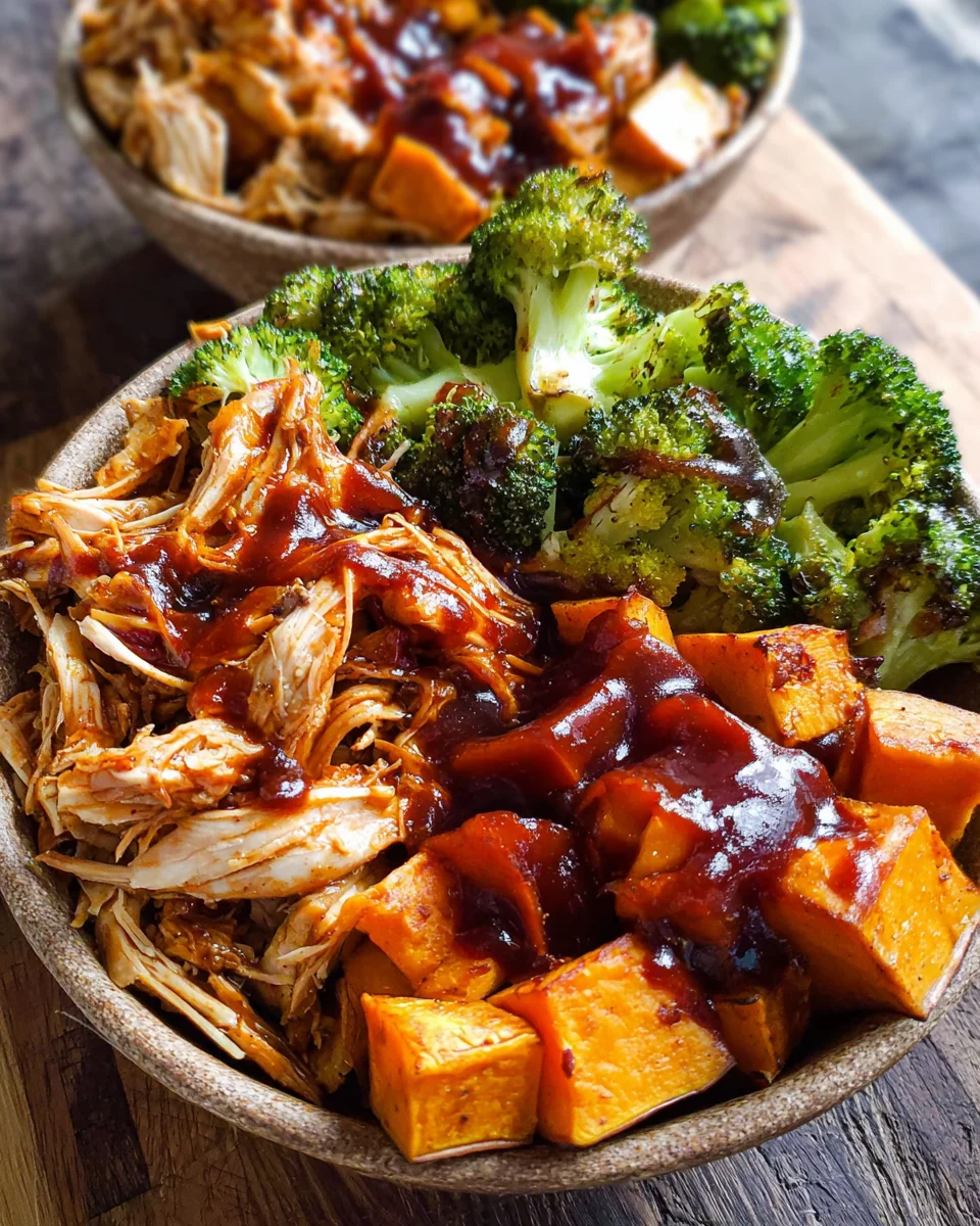 BBQ Chicken & Roasted Sweet Potato Bowls 21 BBQ Chicken & Roasted Sweet Potato Bowls