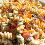 Bacon Ranch Pasta Salad 21 Bacon Ranch Pasta Salad