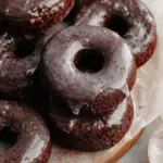 Baked Chocolate Cake Doughnuts