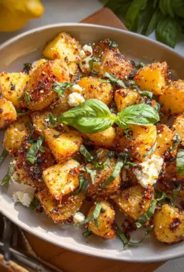 Baked Feta Potatoes