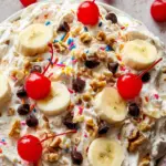Banana Split Fluff Salad 20 Banana Split Fluff Salad