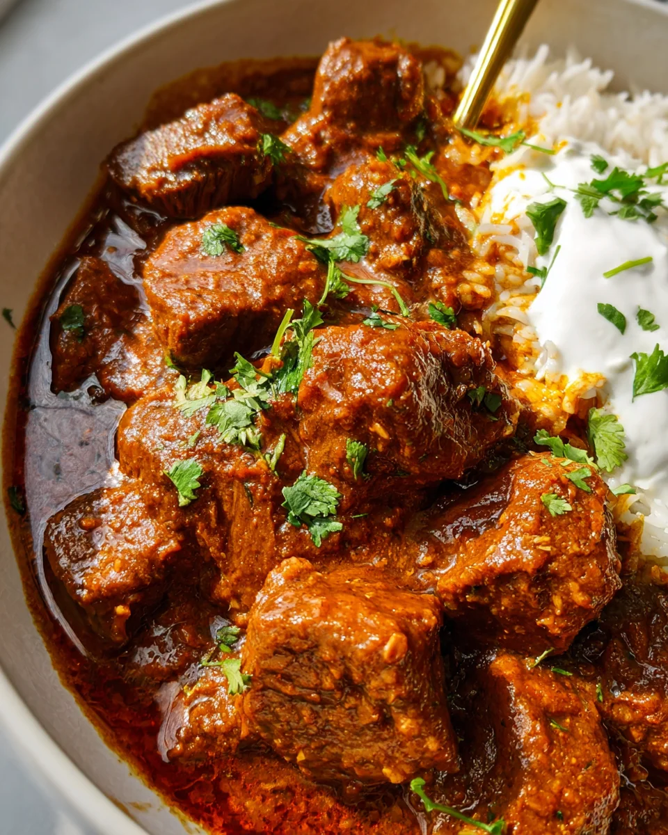 Beef Vindaloo 29 Beef Vindaloo