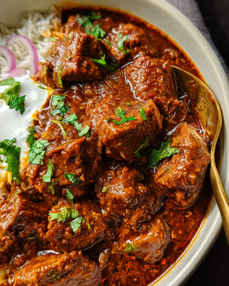 Beef Vindaloo 27 Beef