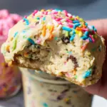 Birthday Cake Protein Cookie Dough