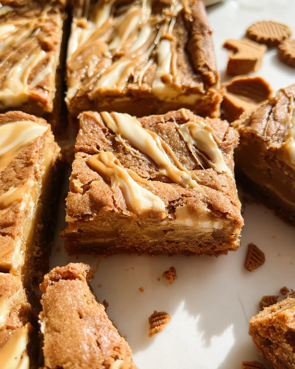 Biscoff Blondies 27 Biscoff Blondies