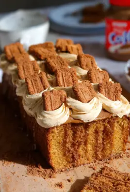 Biscoff Loaf Cake