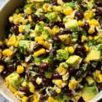 Black Bean Corn Avocado Salad 24 Black Bean Corn Avocado Salad
