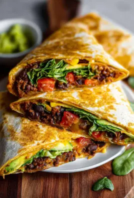 Black Bean Crunch Wrap