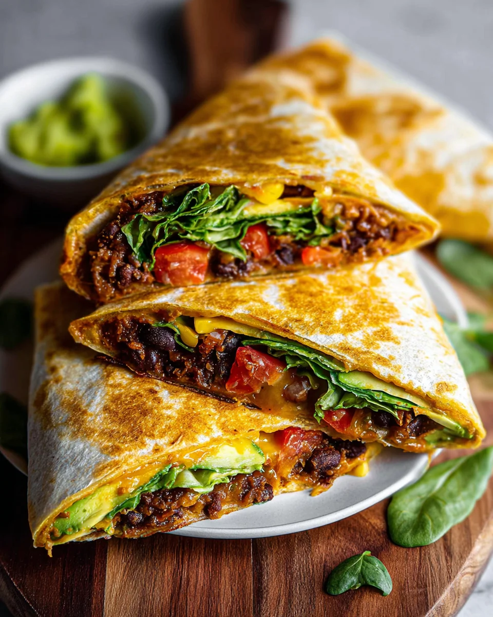 Black Bean Crunch Wrap
