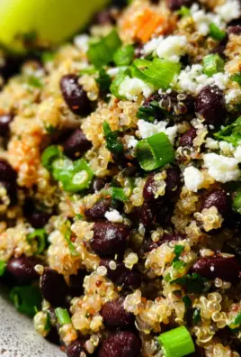 Black Bean Quinoa Salad Recipe