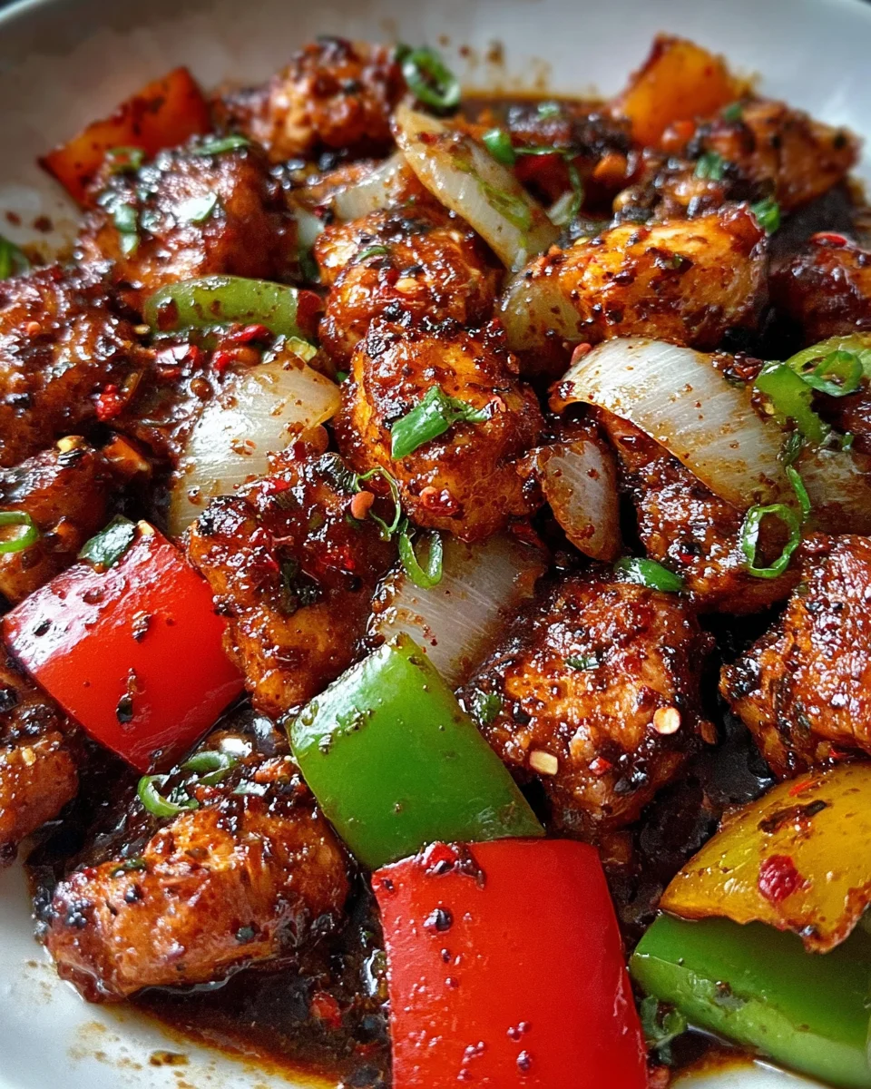 Black Pepper Chicken