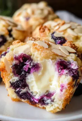 Blueberry Cream Cheese Muffins
