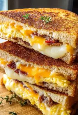 Breakfast Grilled Cheese