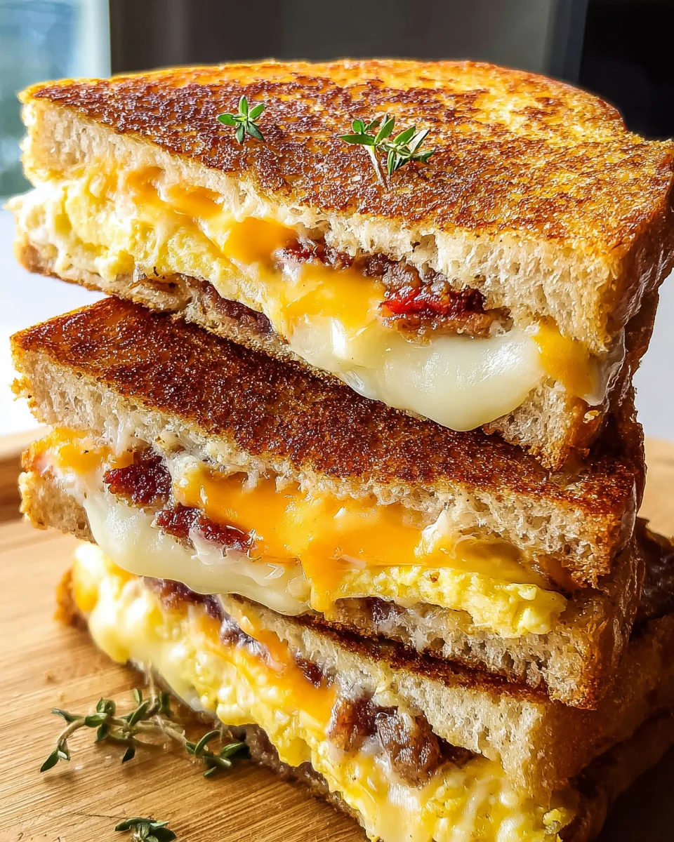 Breakfast Grilled Cheese 19 Breakfast Grilled Cheese