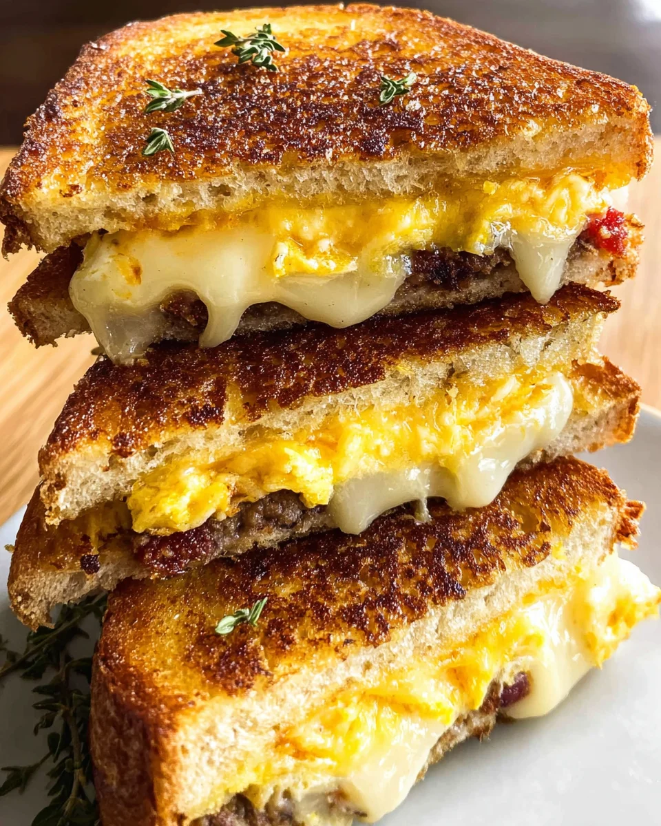 Breakfast Grilled Cheese 17 Breakfast