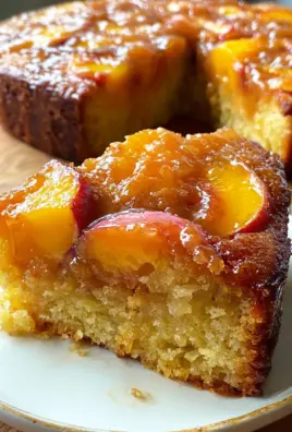 Brown Sugar Peach Cake