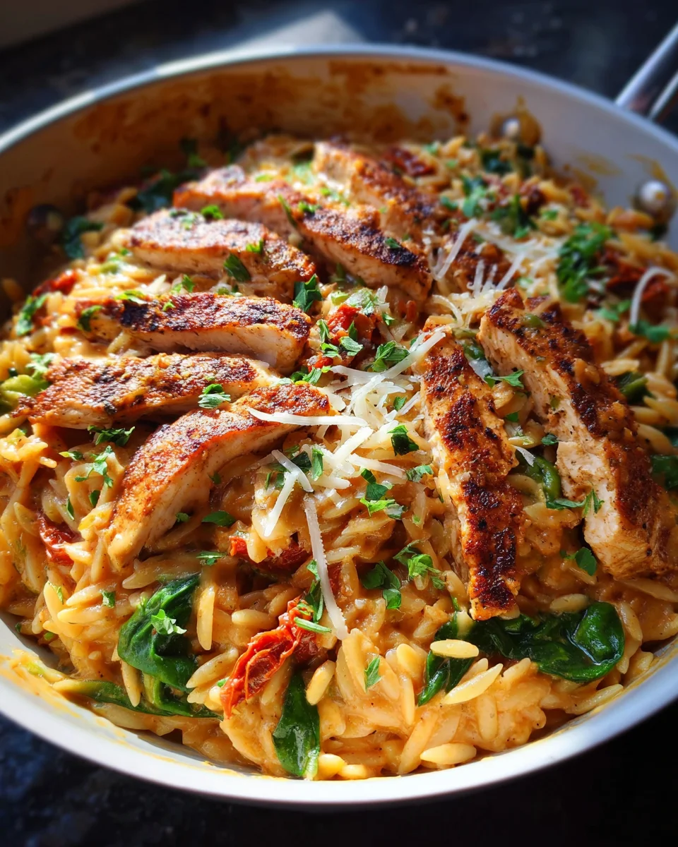Cajun Chicken Orzo 18 Cajun
