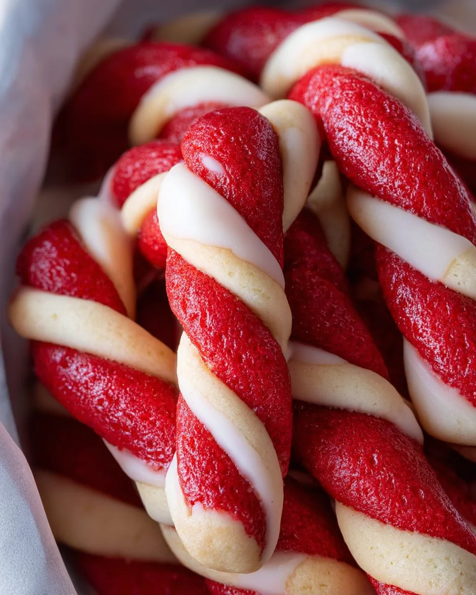 Candy Cane Cookies Recipe