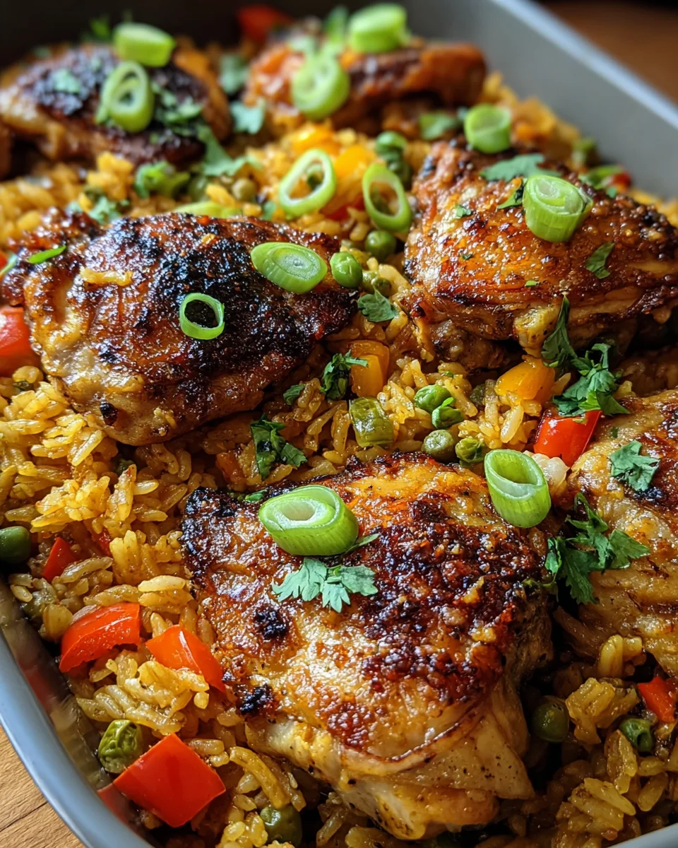Caribbean Chicken and Rice 37 Caribbean Chicken and Rice