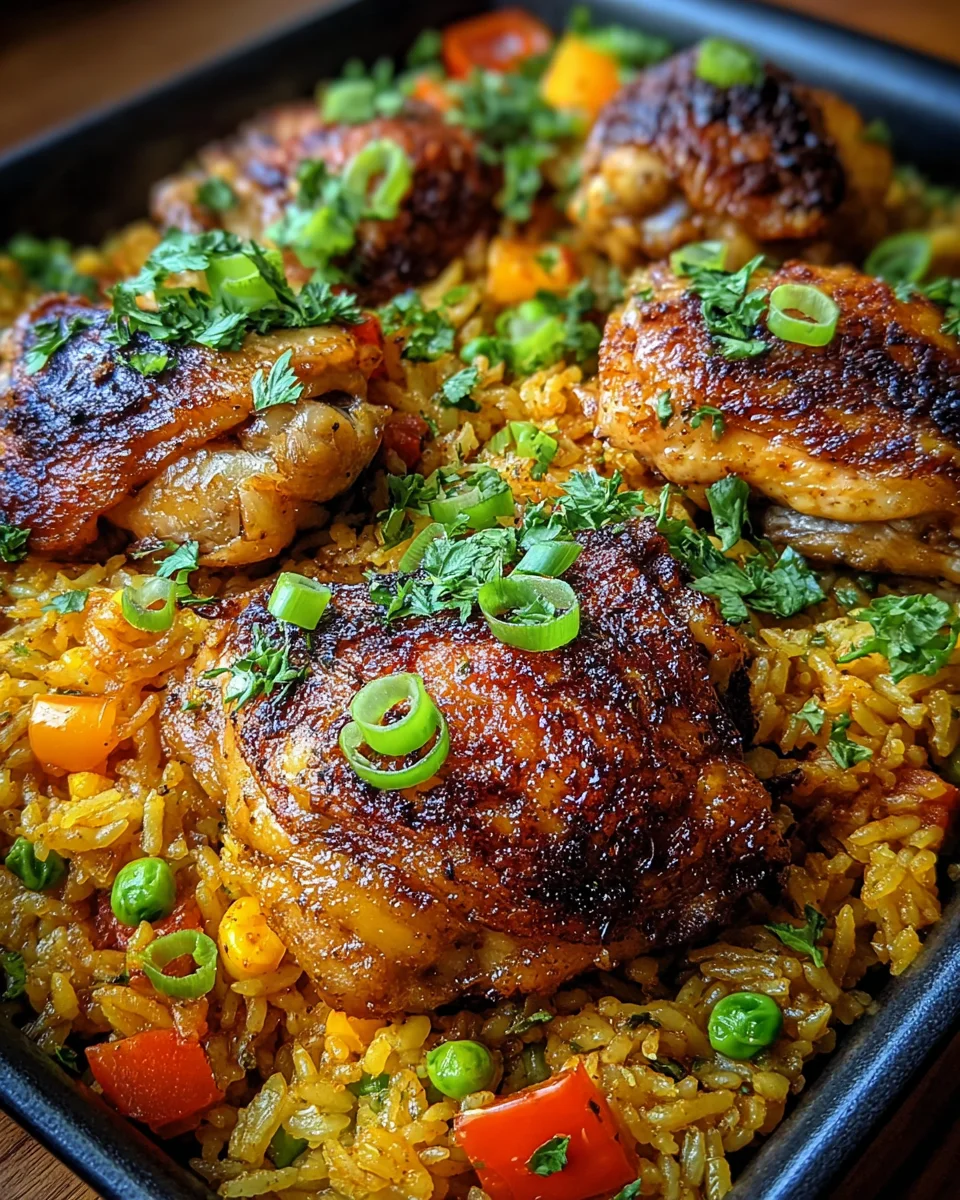 Caribbean Chicken and Rice 34 Caribbean