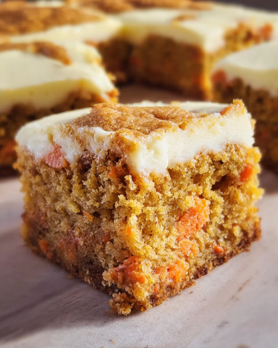 Carrot Cake Bars